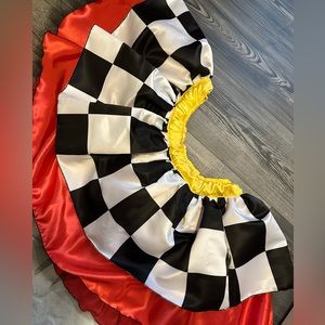 Enchanted Athletics Ka-Chow lightning McQueen skirt